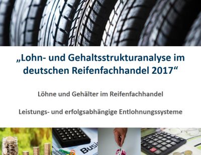 Der BRV hat die Studie „Lohn- und Gehaltsstrukturanalyse im deutschen Reifenfachhandel 2017“ veröffentlicht.