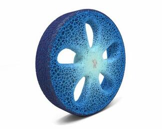 Mit der bei Movin’On 2017 erstmals vorgestellten Rad-Reifenstudie MICHELIN Visionary Concept zeigte Michelin bereits, wie Reifen der Zukunft aussehen könnten.
