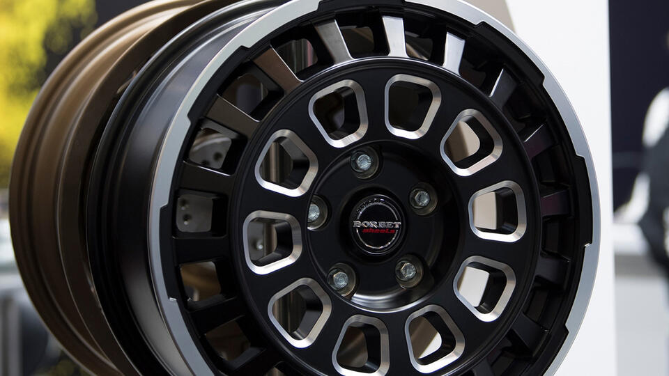 Borbet zeigt Programmneuheiten | Gummibereifung