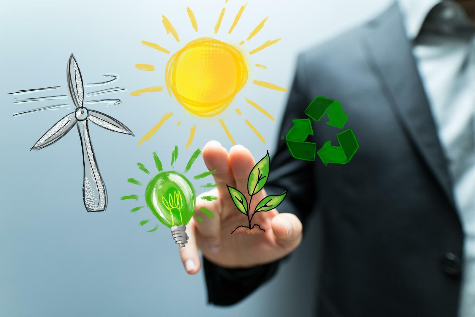 Nachhaltige Stromerzeugung: Immer mehr Unternehmen stellen ihre Versorgung um.