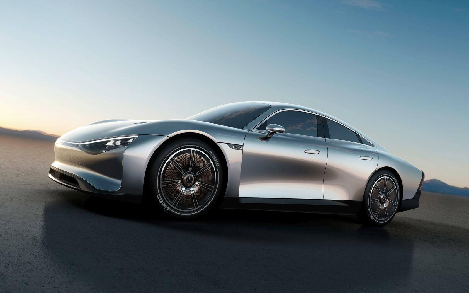 Der Vision EQXX von Mercedes-Benz soll mit einer Batterieladung mehr als 1.000 Kilometer zurücklegen können.