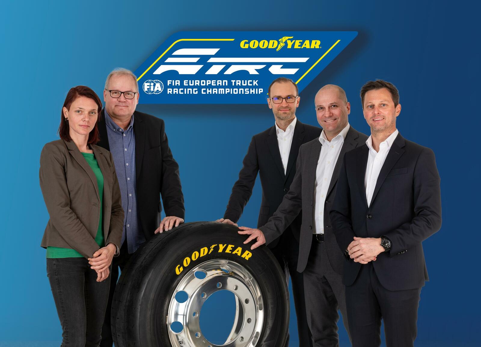 Ab sofort heißt es offiziell: Goodyear FIA European Truck Racing Championship.