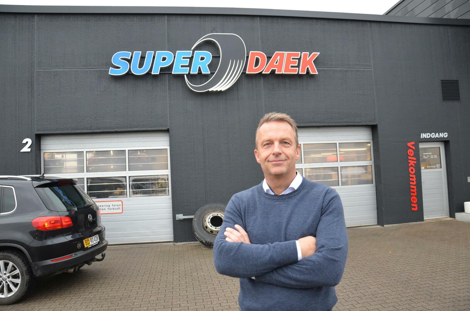 Peter Skriver, CEO von Super Dæk Service, will die Standards im Reifenhandel erhöhen. 