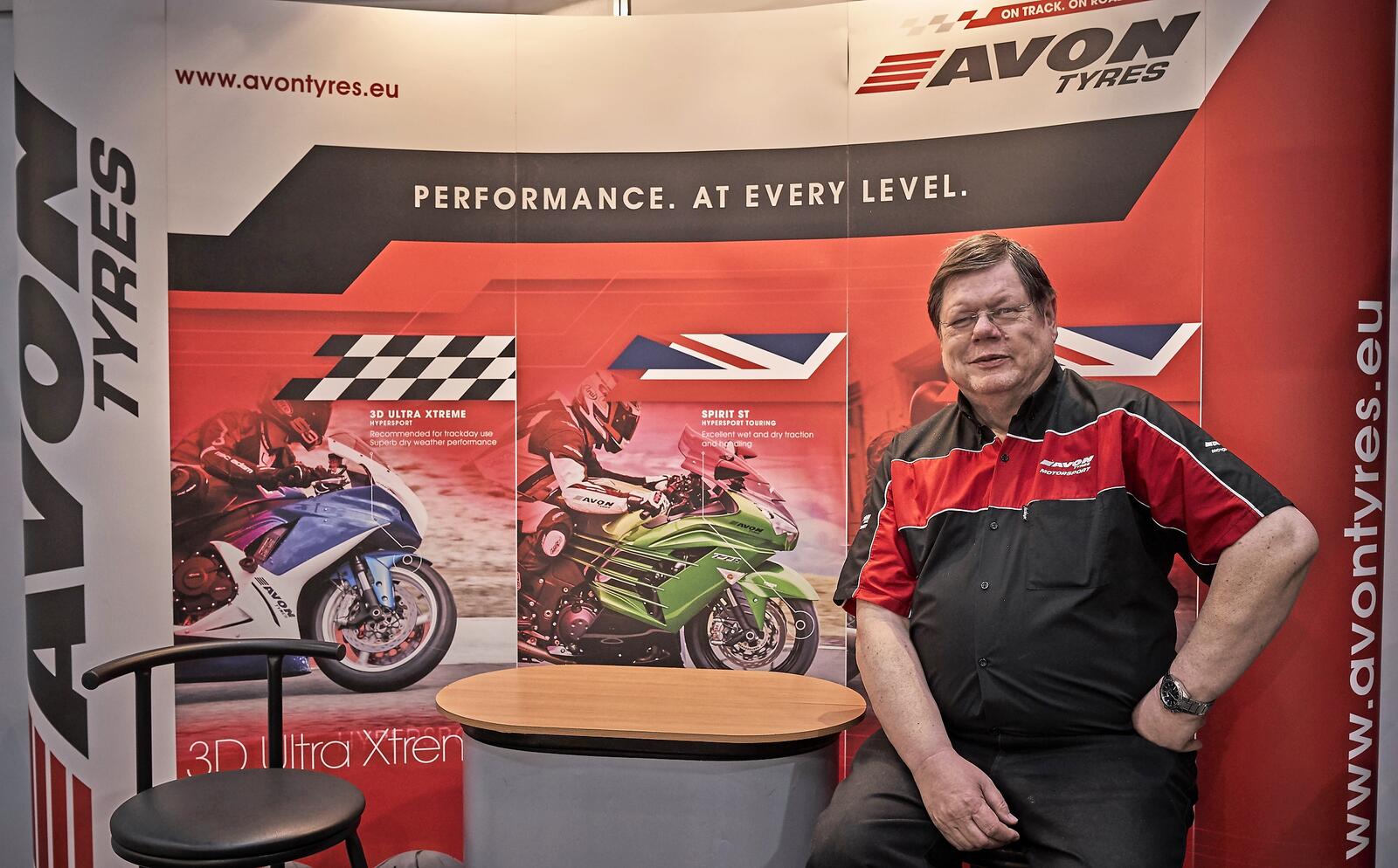 Mopped-Reifenfachmann Robert Rost ist Produktmanager Motorradreifen bei Avon Tyres.