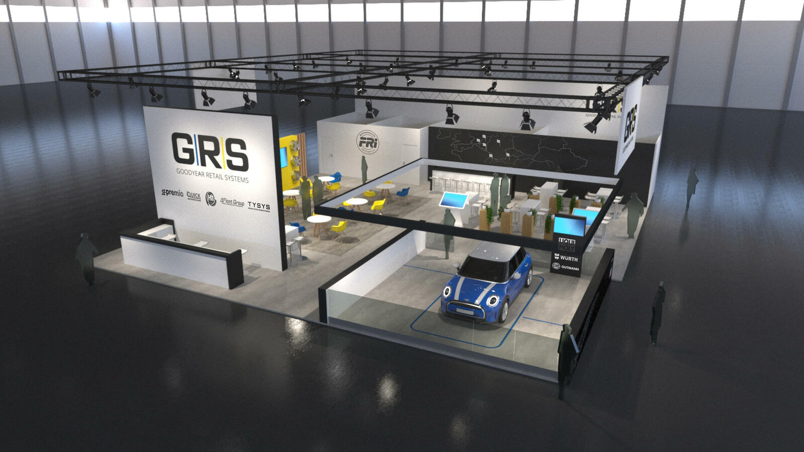 Die GRS präsentiert sich und ihre Handelskonzepte auf der diesjährigen The Tire Cologne in Halle 8.