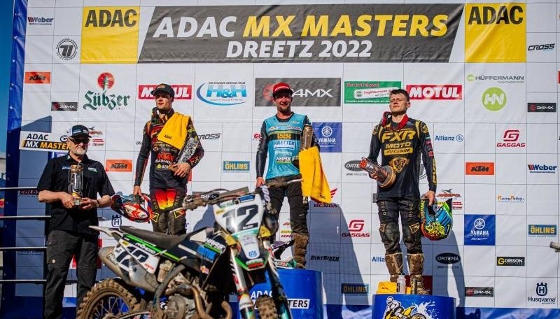 Maximilian Nagl dominiert Saisonauftakt der ADAC MX Masters auf Bridgestone Reifen.