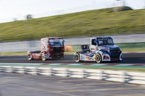 Als Reifenlieferant der europäischen Lkw-Rennserie spielt Goodyear eine wichtige Rolle bei der Unterstützung der FIA.