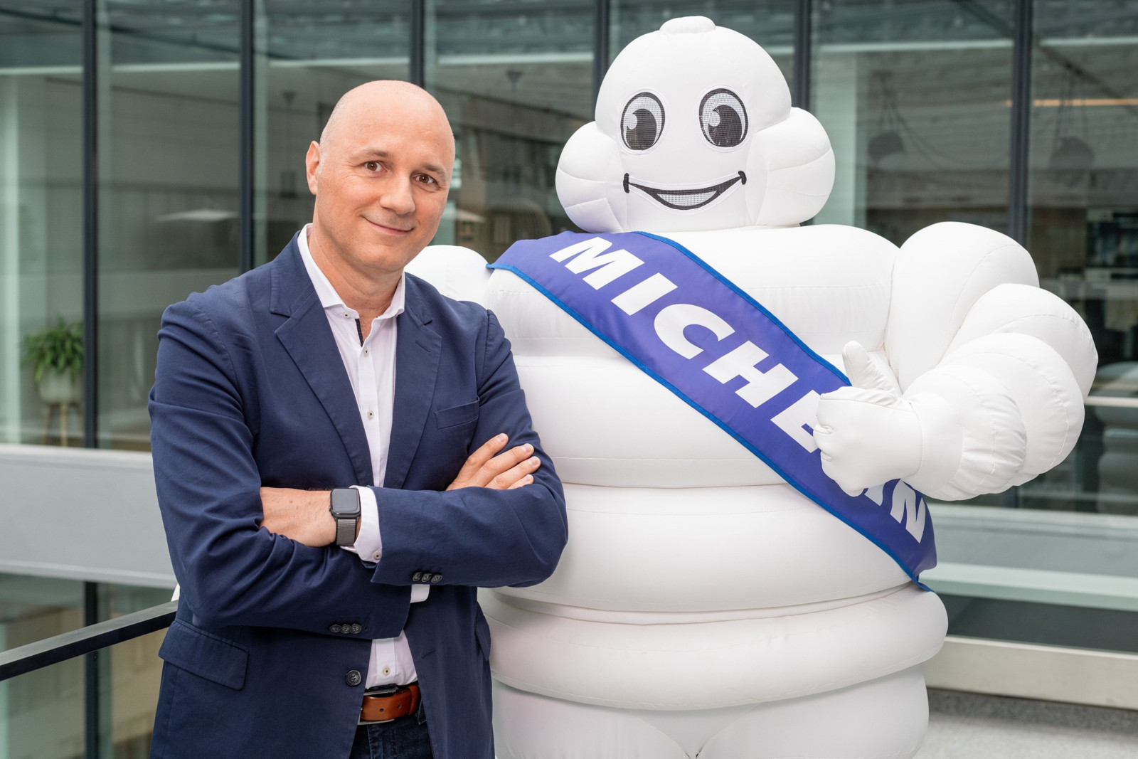Agostino Mazzocchi begann seine Karriere bei der Michelin Gruppe vor 24 Jahren. 
