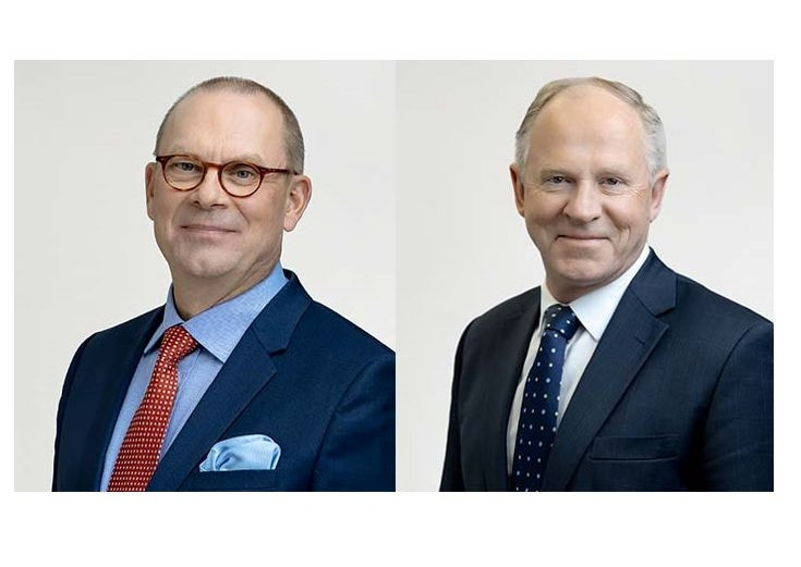 Jukka Hienonen (l.) und Pekka Vauramo sollen auch im kommenden Jahr dem Board of Directors von Nokian Tyres vorstehen. 