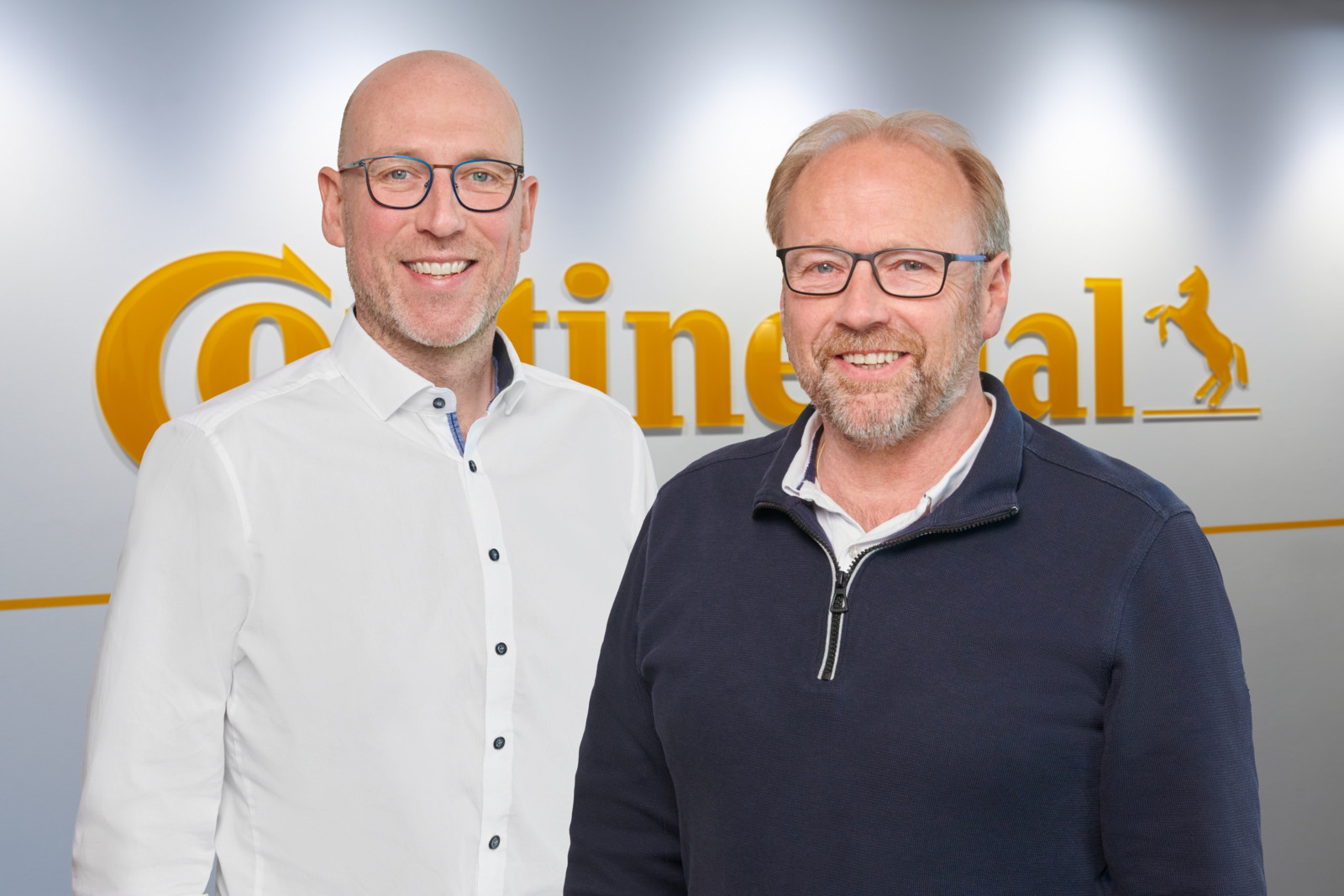 Edwin Goudswaard  (l.) und Prof. Dr. Burkhard Wies übernehmen bei Continental jeweils neue Leitungspositionen.
