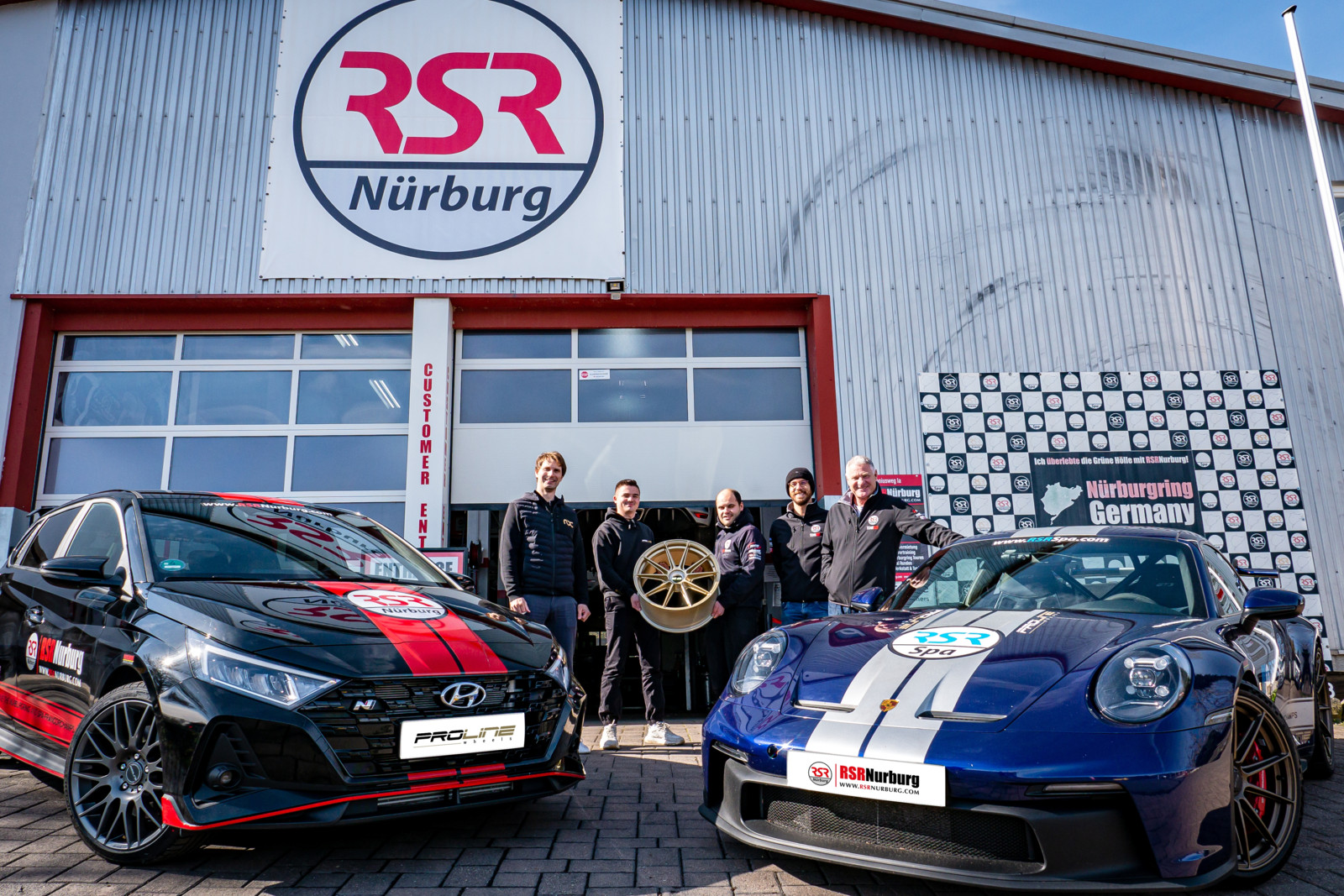 RSR Nürburg/Spa und ProLine Wheels starten ab dieser Frühjahrssaison gemeinsam auf der Rennstrecke.