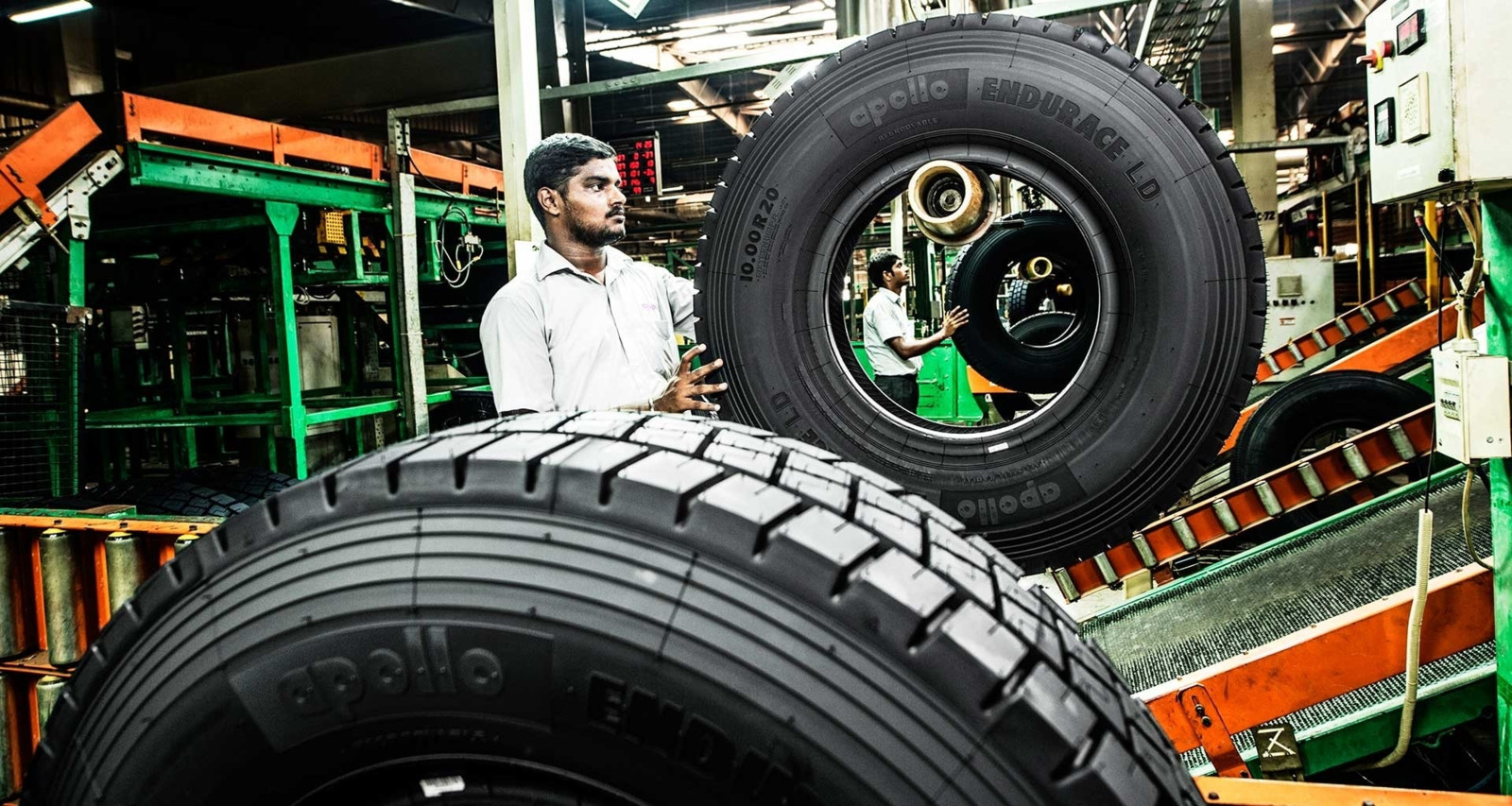 Apollo bereitet sich für nachhaltige Mobilitätslösungen vor und hat Reifen entwickelt, die zu 75 Prozent aus nachhaltigen Materialien bestehen.
