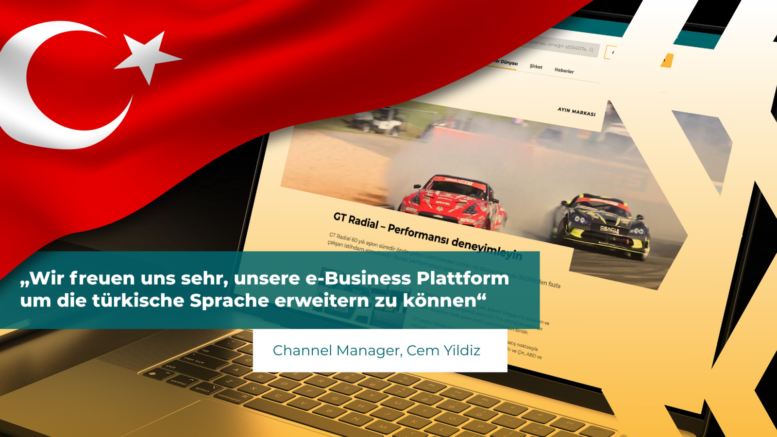 Die e-Business-Plattform von Best4Tires ist nun auch auf Türkisch verfügbar. 