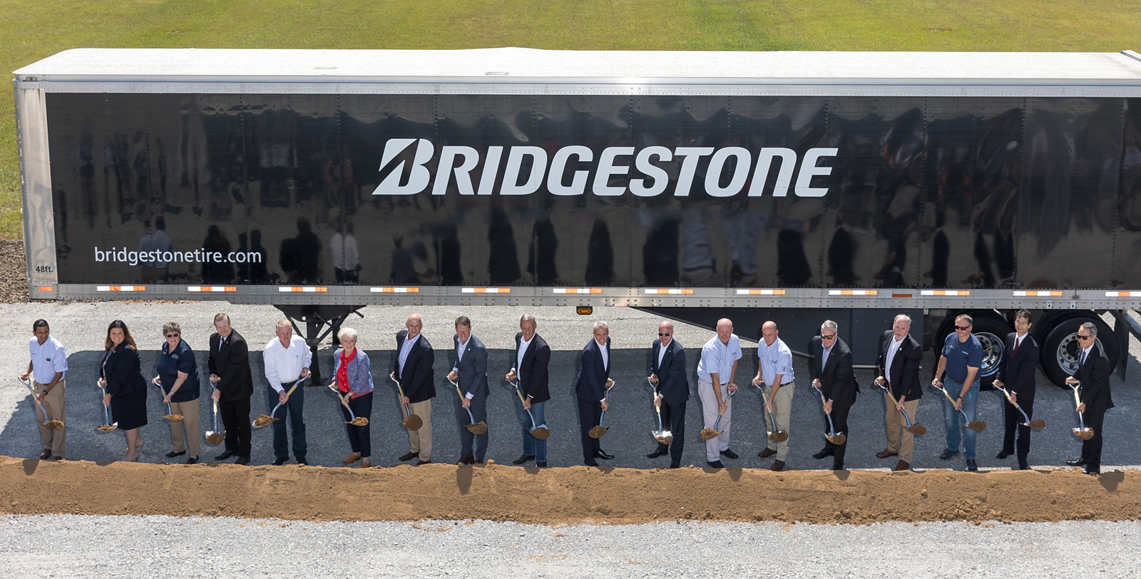 Mit dem Spatenstich am 16. August hat die Expansion des Bridgestone-Standorts in Warren County begonnen.