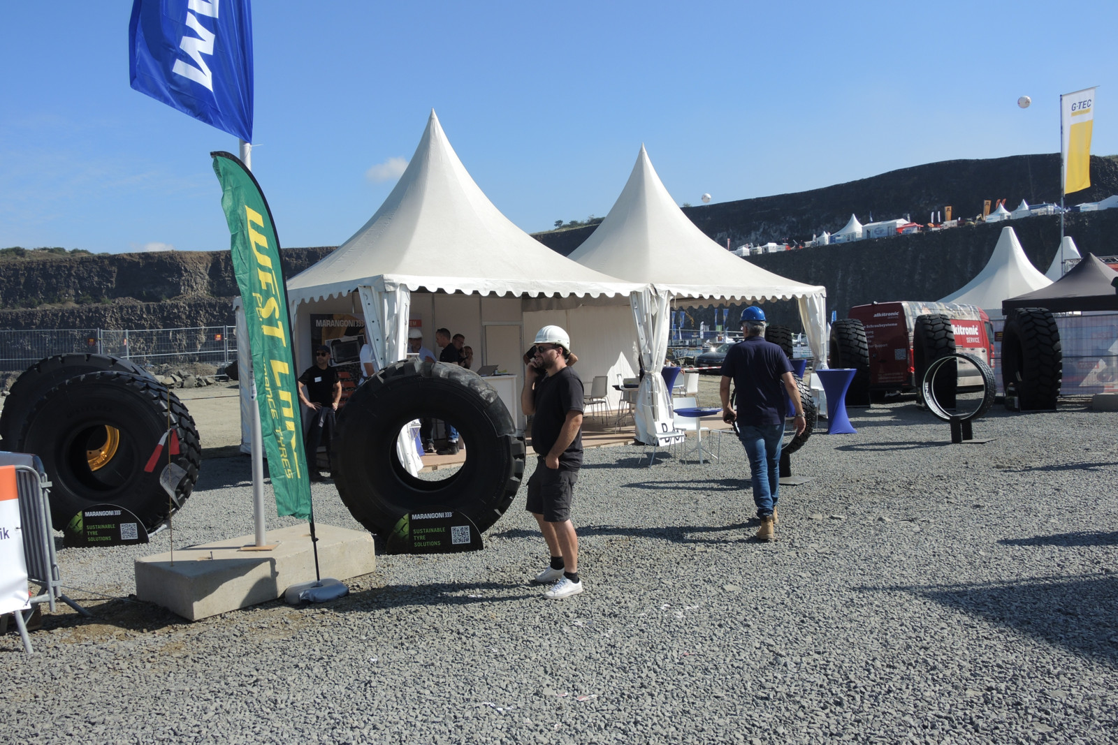 Marangoni präsentierte runderneuerte EM-Reifen und neue EM-Reifen von Westlake.
