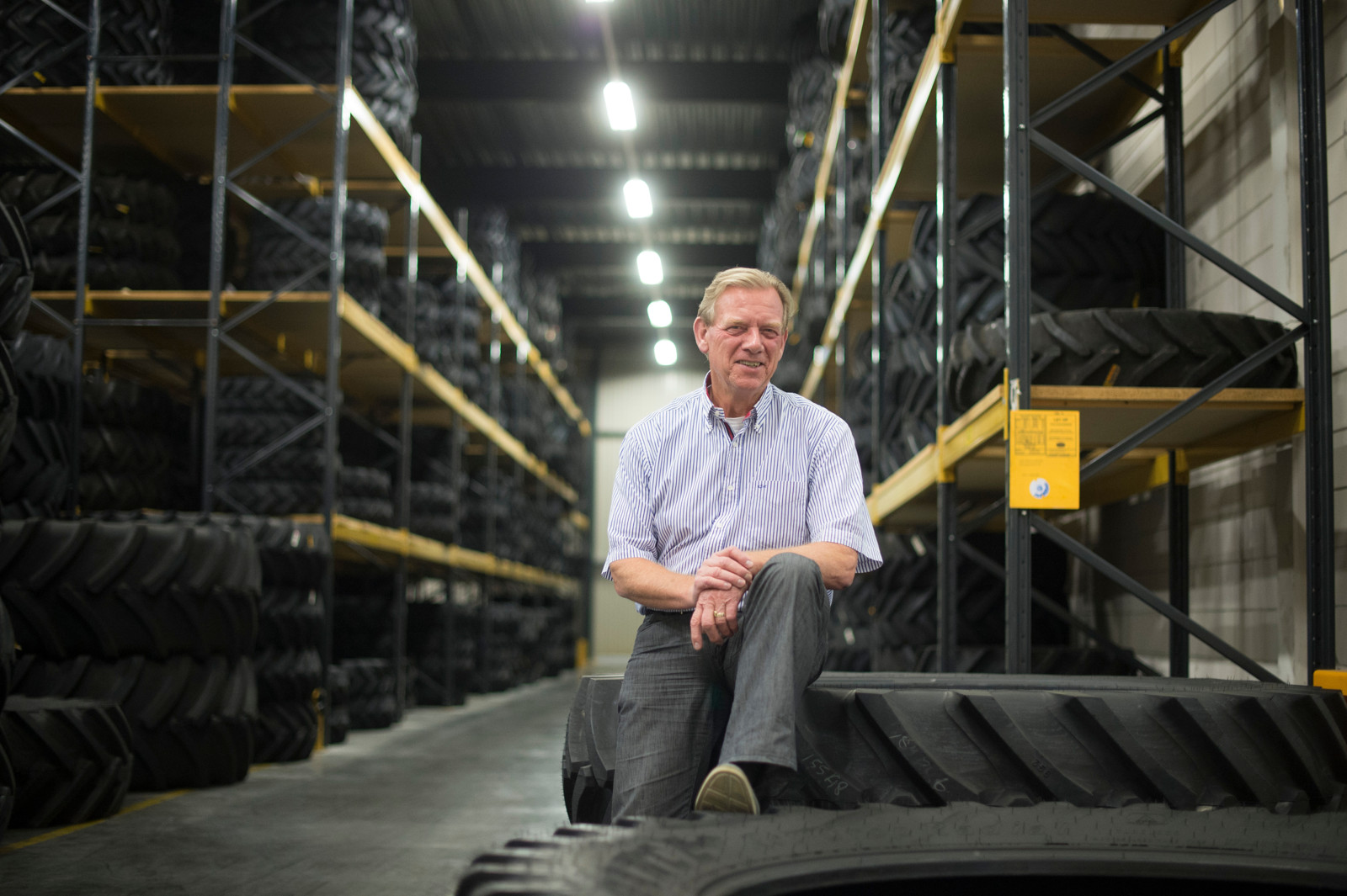 Klaas Smid, Geschäftsführer und Inhaber von Holland Tire