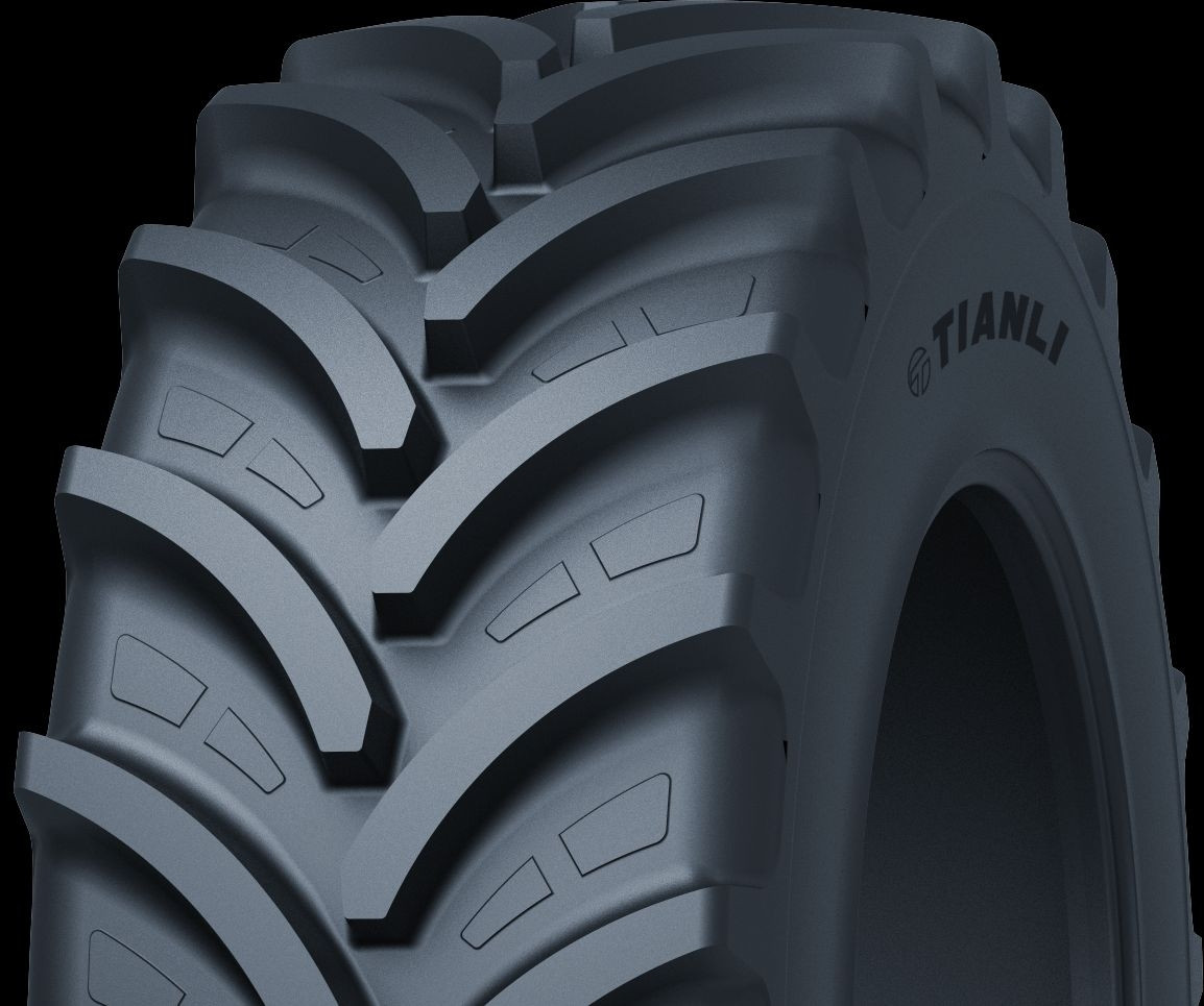 Der Tianli VF-Reifen Agri King wird auf der Agritechnica präsentiert.