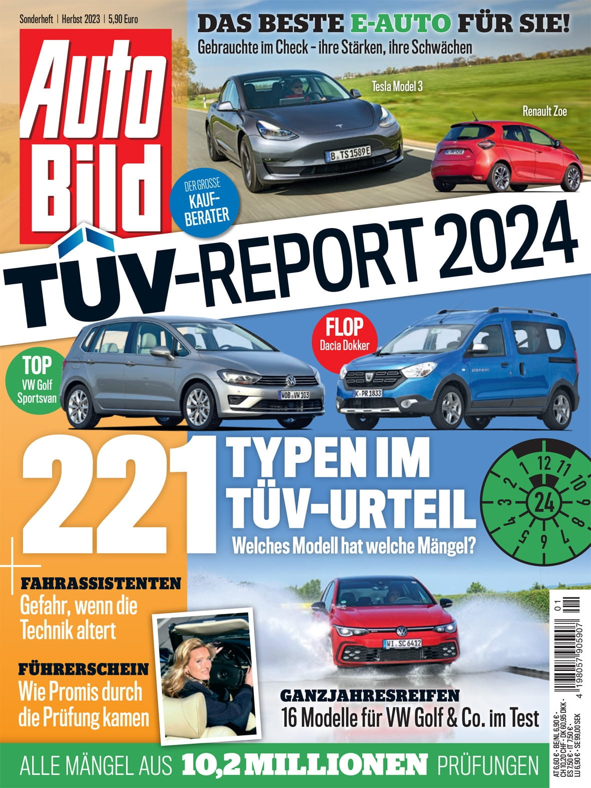 Der TÜV-Report ist in der AutoBild veröffentlich. 