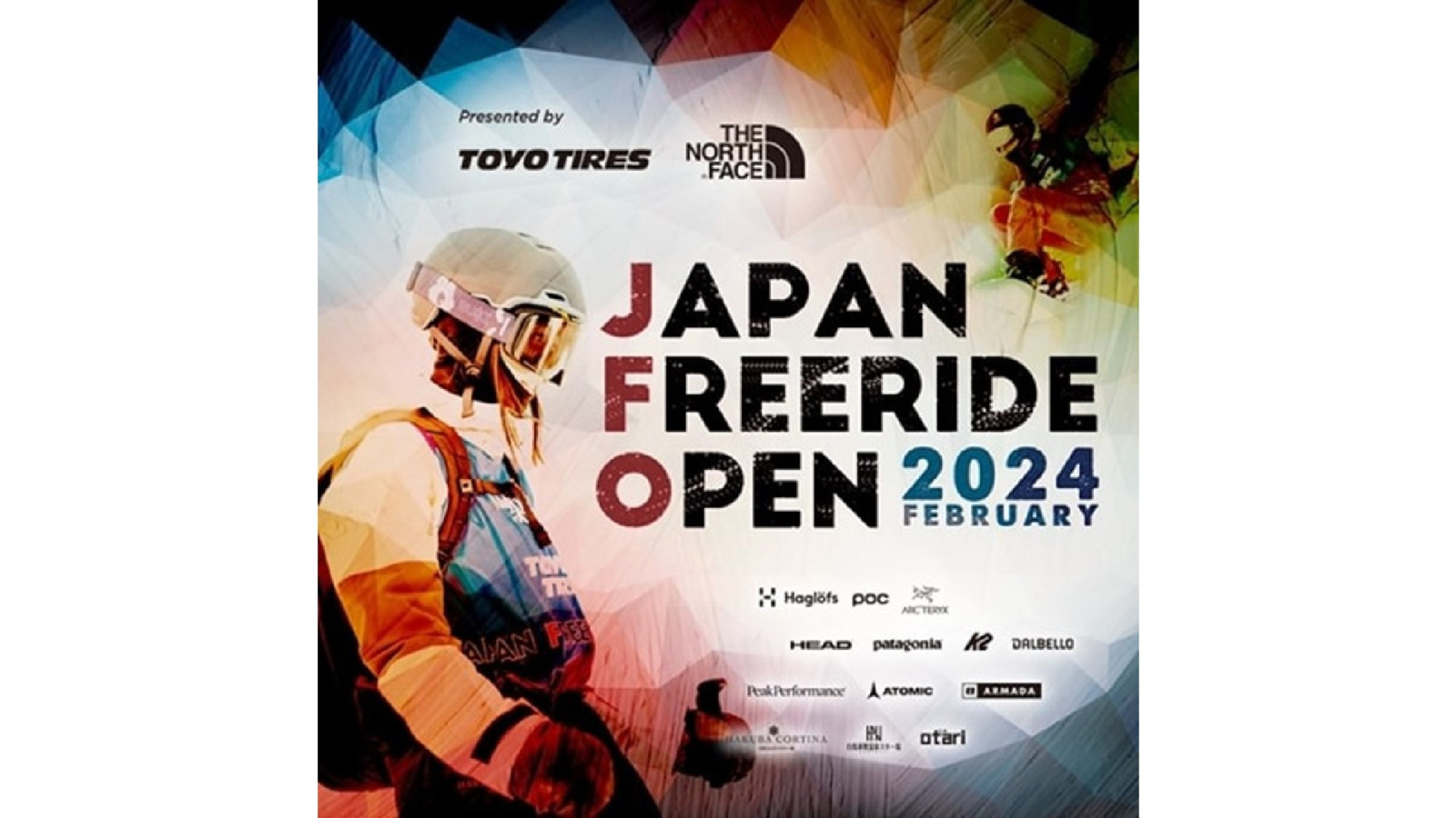 Die japanische Freeride Ski- und Snowboard Open 2024 werden von Toyo Tires unterstützt.